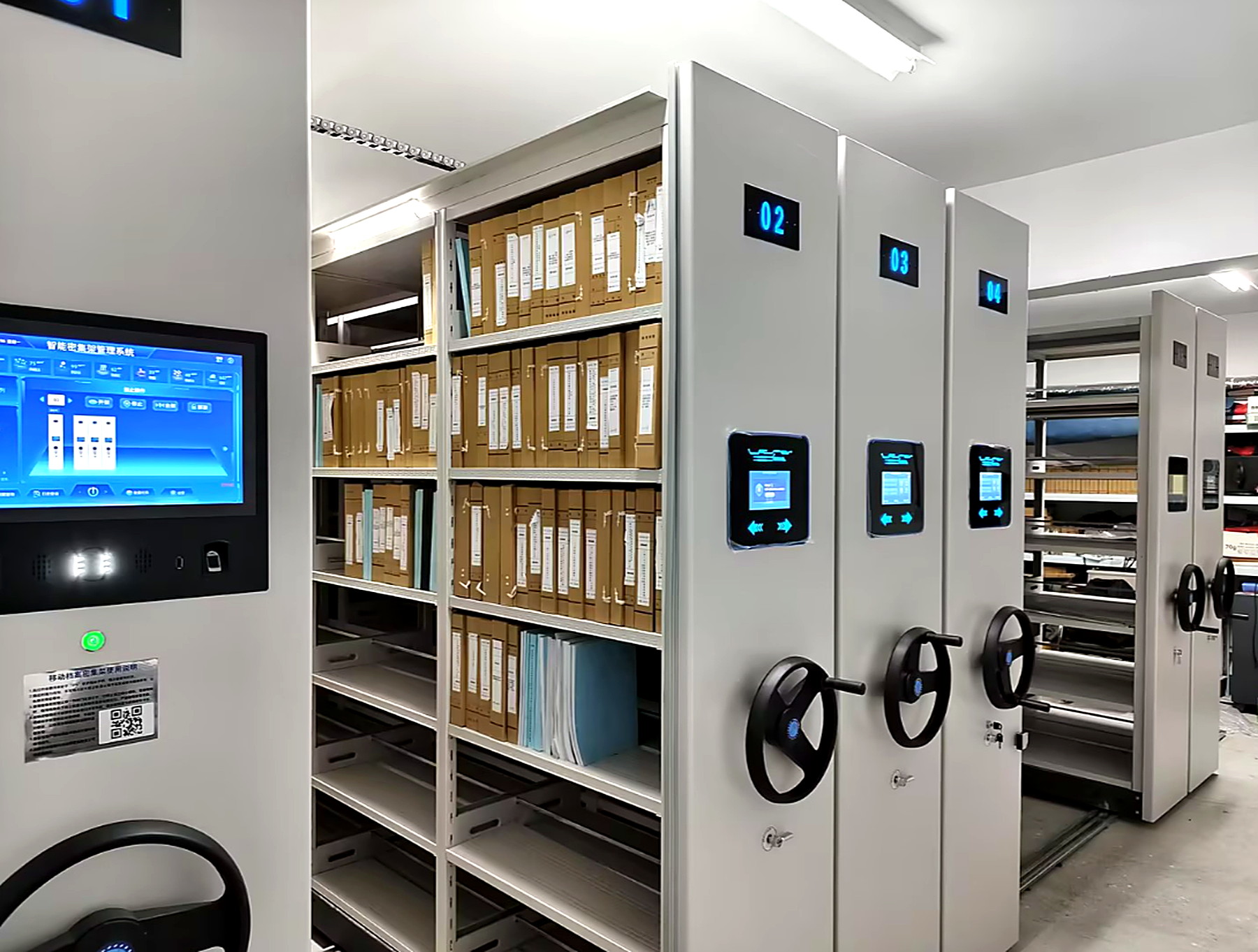 Smart compactor shelving project